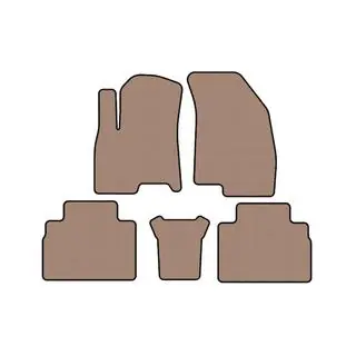 Gummimattor Carsuit (Beige) foto 1