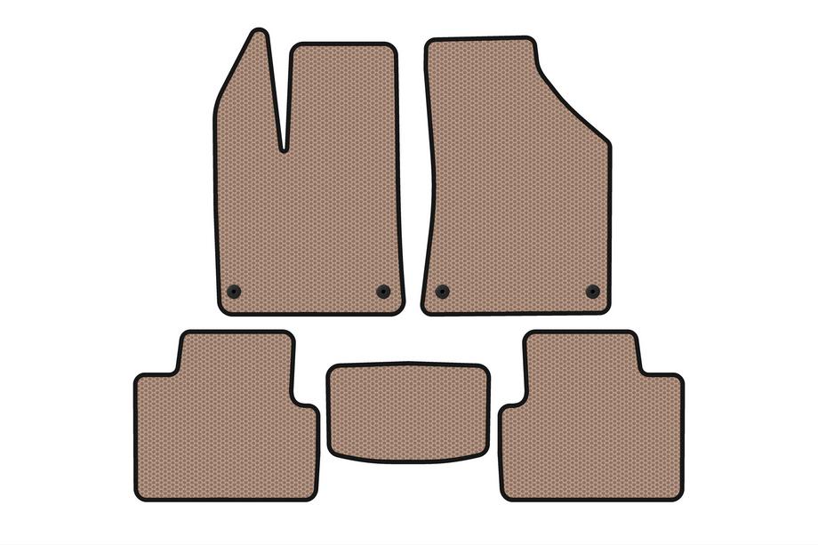 Chrysler 200 I 2010–2014 Gummimattor Carsuit (Beige) Image