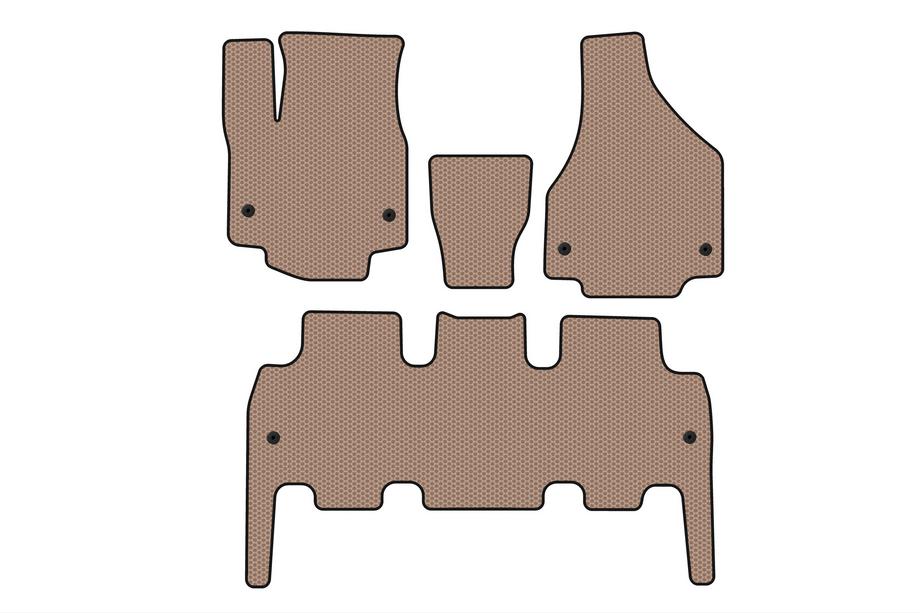 Chrysler Pacifica 2016– Gummimattor Carsuit (Beige) Image