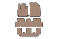 Citroen C-4 Picasso 2013–2022 Gummimattor Carsuit V1 (3 rader, beige) foto 1