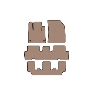 Gummimattor Carsuit V1 (3 rader, beige) Citroen C-4 Picasso 2013–2022 foto 1