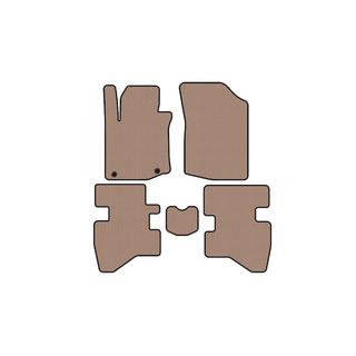 Gummimattor Carsuit (HB, beige) Citroen C-1 2005–2014 foto 1