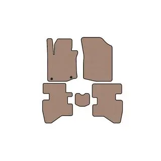 Gummimattor Carsuit (HB, beige) foto 1