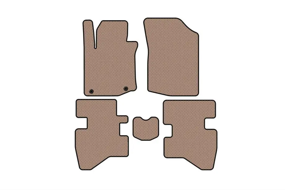 Citroen C-1 2005–2014 Gummimattor Carsuit (HB, beige) Image