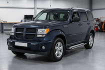 Dodge Nitro 2006–2011 Sidosteg Rainbow (2 st, aluminium) foto 1