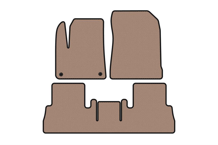 Citroen Berlingo/Multispace 2018– Gummimattor Carsuit (beige, Maxi) Image