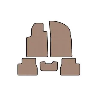 Gummimattor Carsuit (Beige) foto 1