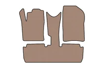 Citroen Xsara Picasso 1999–2012 Gummimattor Carsuit (före facelift, beige) foto 1