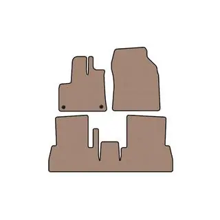 Gummimattor Carsuit (manuell växellåda, beige) foto 1