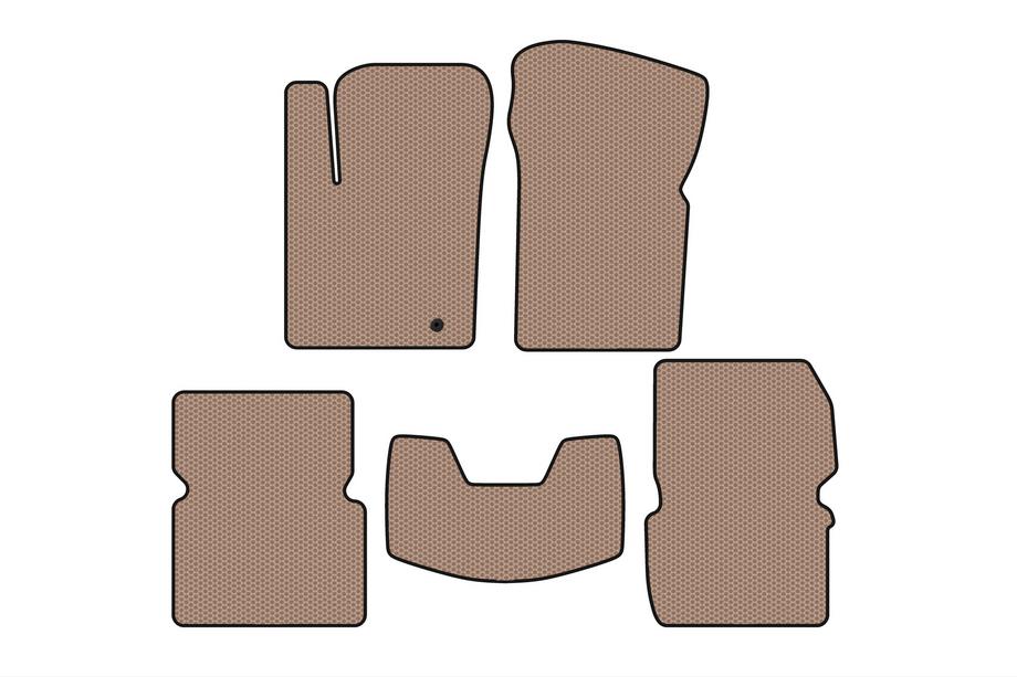 Dodge Avenger 2007–2014 Gummimattor Carsuit (Beige) Image