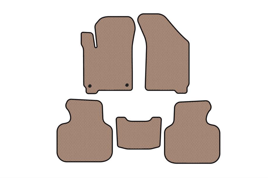 Dodge Journey 2008–2020 Gummimattor Carsuit (2008-2011, beige) Image
