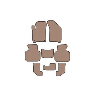 Gummimattor Carsuit (2008-2011, 3 rader, beige) foto 1