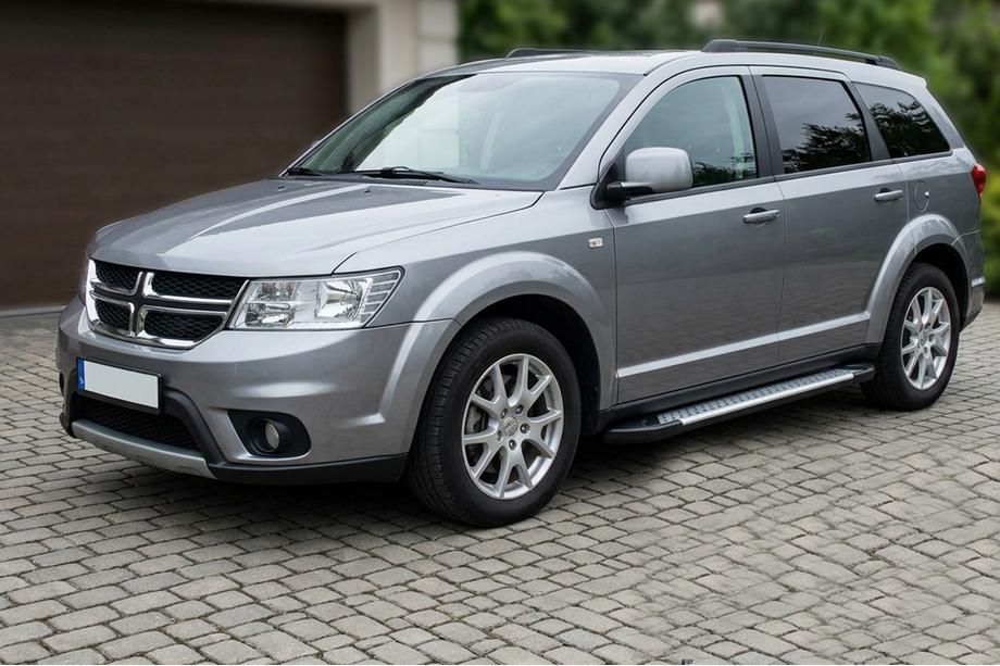 Dodge Journey 2008–2020 Sidosteg Allmond Grey (2 st, aluminium) Image