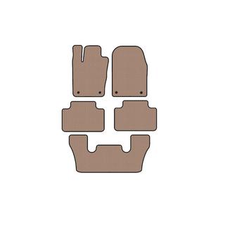 Carsuit gummimattor till kupén (3 rader, beige) Dodge Durango 2010– foto 1