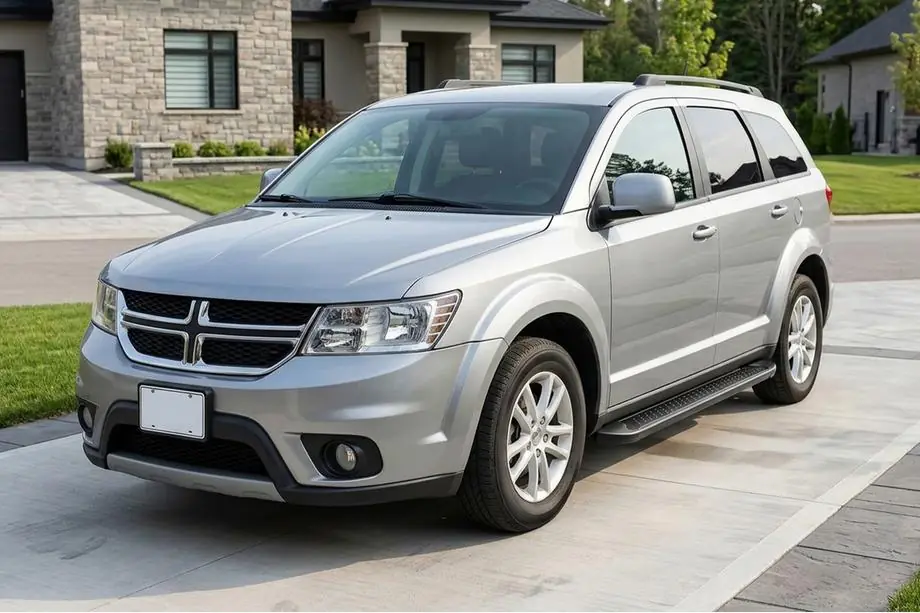 Dodge Journey 2008–2020 Sidosteg Allmond Black (2 st, aluminium) Image