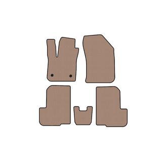 Gummimattor Carsuit (2 rader, 7-sits, beige) Dacia Lodgy 2012–2022 foto 1
