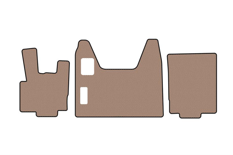 DAF XF95 2002–2006 Gummimattor Carsuit (Beige) Foto 1