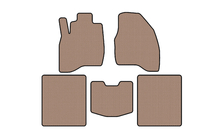 Ford Explorer 2011–2019 Gummimattor Carsuit (2015-2019, 5-sitsig, beige) foto 1