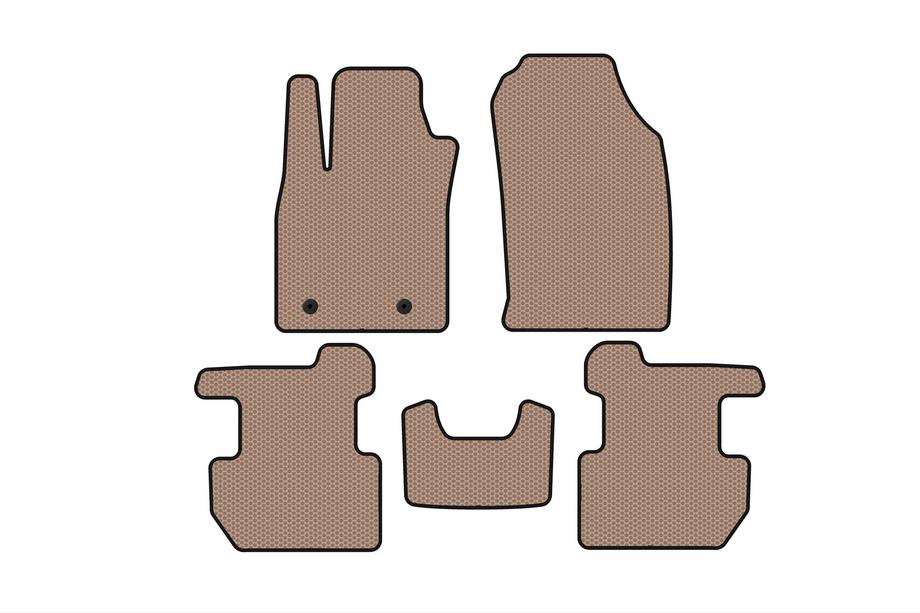 Ford Ecosport 2013–2022 Gummimattor Carsuit (2018-2022, Beige) Image