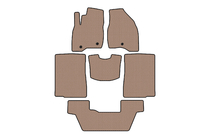 Ford Explorer 2011–2019 Gummimattor Carsuit (2015-2017, 3 rader, 7-sitsig, beige) foto 1