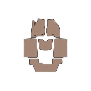 Gummimattor Carsuit (2015-2017, 3 rader, 7-sitsig, beige) foto 1