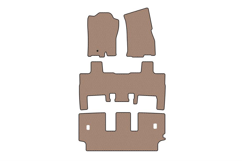 Ford Expedition 2007–2017 Gummimattor Carsuit (2007-2014, beige) Image