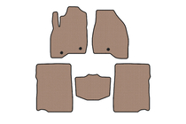 Ford Explorer 2011–2019 Gummimattor Carsuit (2017-2019, rad 2, 7-sits, beige) foto 1