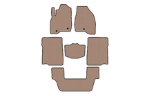 Ford Explorer 2011–2019 Gummimattor Carsuit (2017-2019, 3:e raden, 7-sits, beige) foto 1