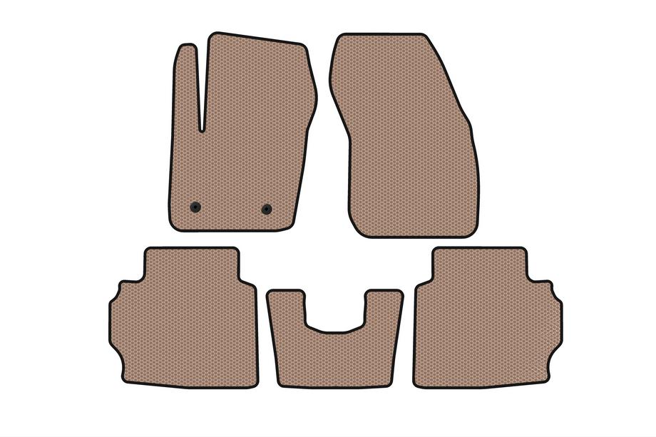 Ford Mondeo 2014–2022 Gummimattor Carsuit (LB, beige) Image