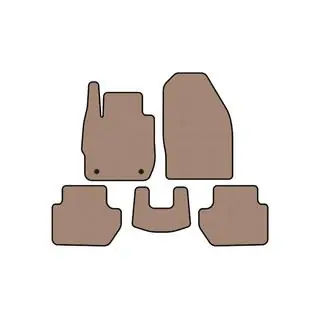 Gummimattor Carsuit (SD, beige)