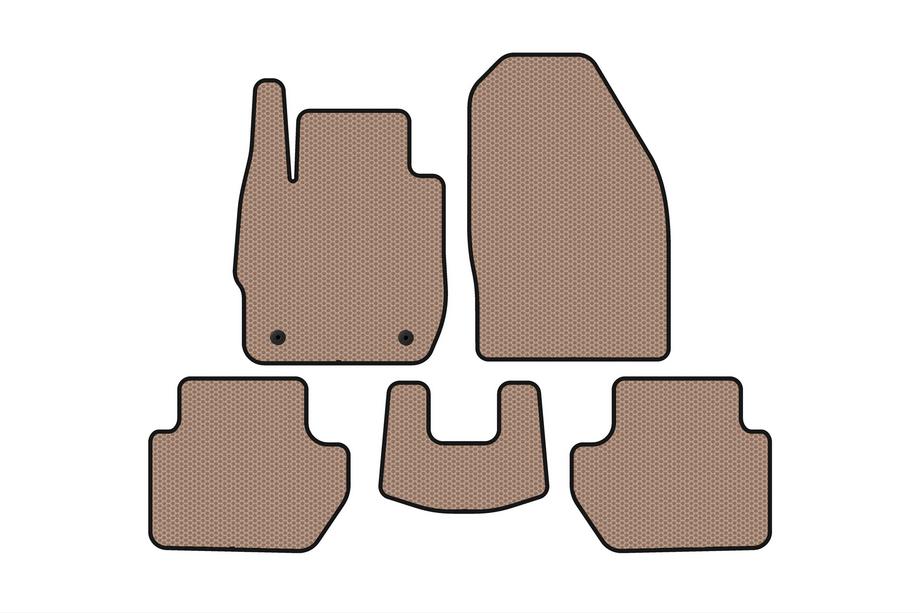 Ford Ka 2016– Gummimattor Carsuit (SD, beige) Image