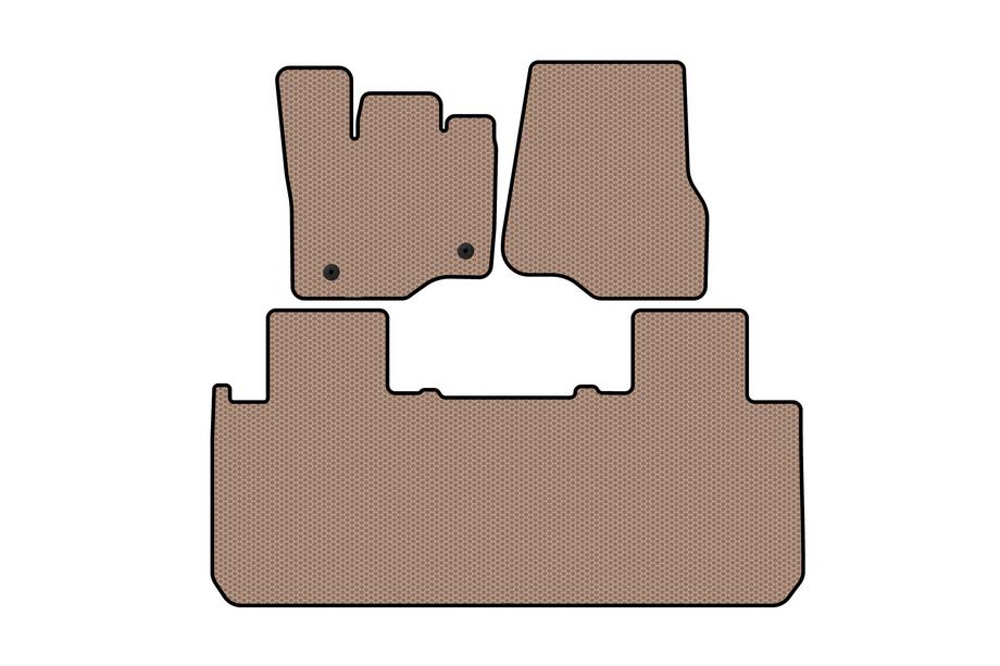 Ford F-150 2014–2021 Gummimattor Carsuit (Beige) Image