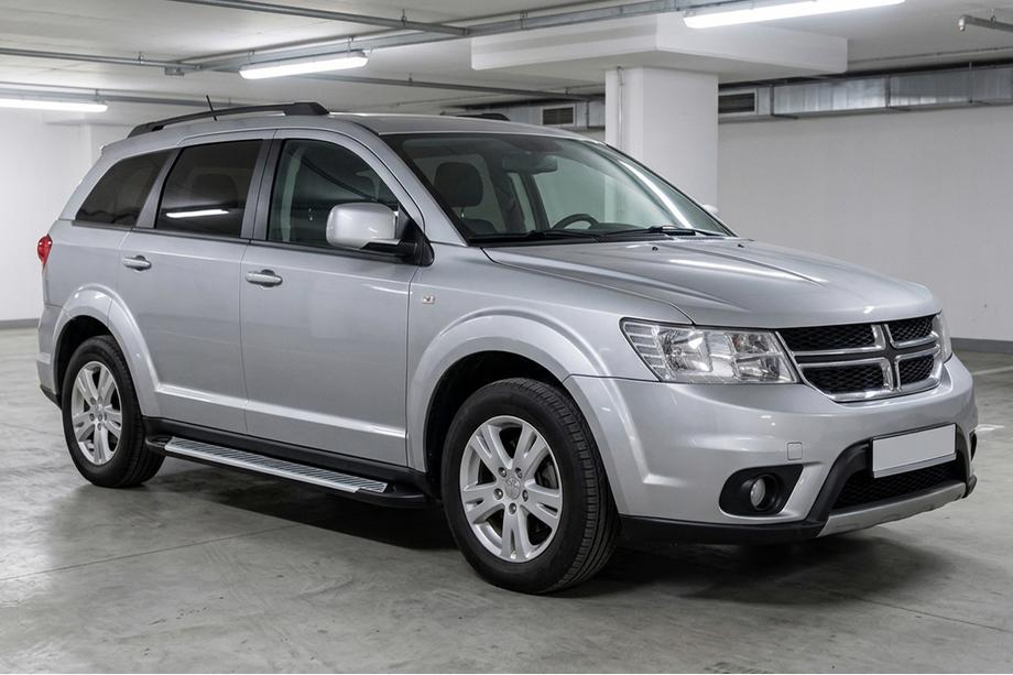 Dodge Journey 2008–2020 Sidosteg Line (2 st, aluminium) Image