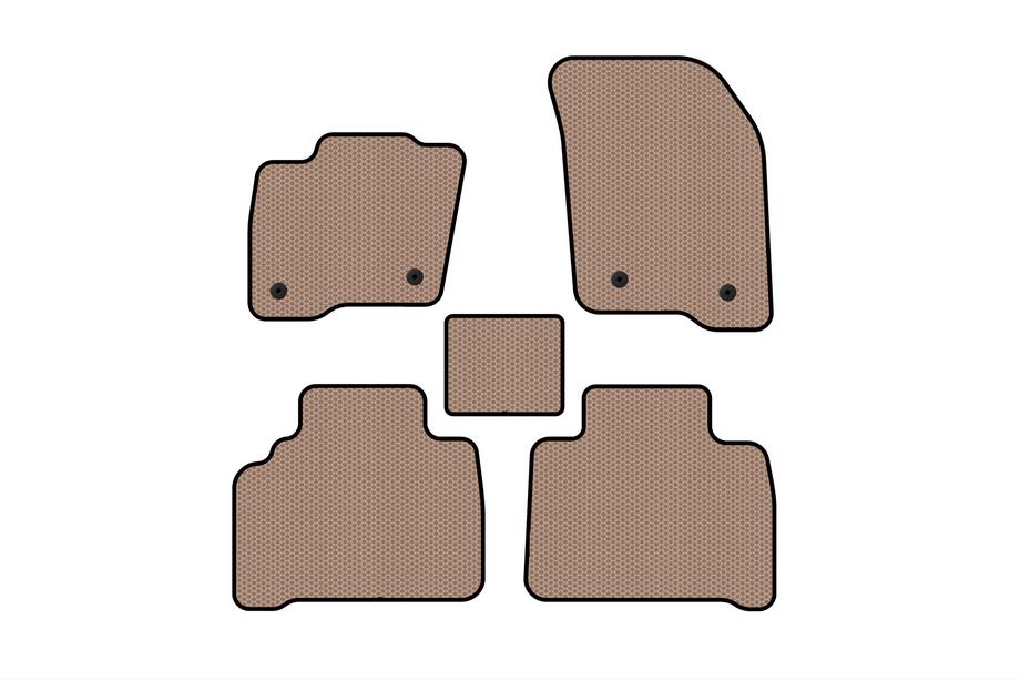 Ford S-Max 2015– Gummimattor Carsuit (Beige) Image
