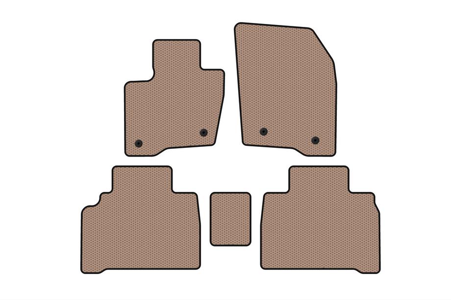 Ford Galaxy 2015– Gummimattor Carsuit (HB, beige) Image