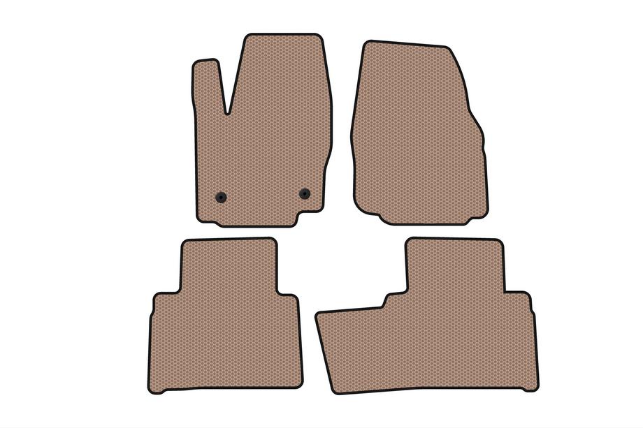 Ford Galaxy 2007–2015 Gummimattor Carsuit (2 rader, beige) Image