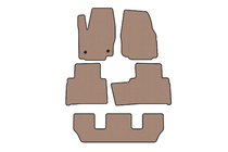 Ford Galaxy 2007–2015 Carsuit gummimattor till kupén (3 rader, beige) foto 1
