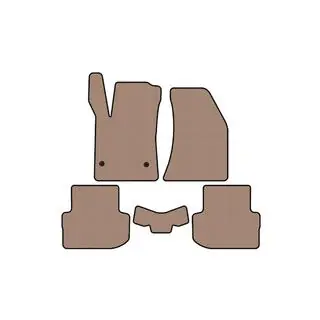 Gummimattor Carsuit (Beige) foto 1