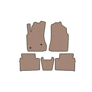 Gummimattor Carsuit (Beige)