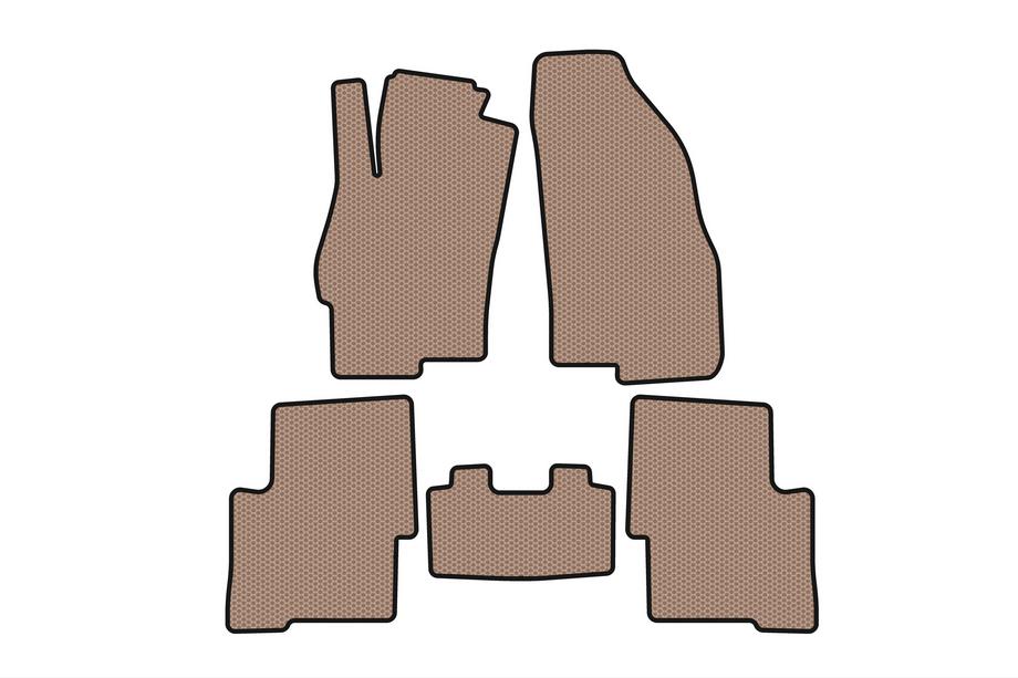 Fiat Linea 2006–2018 Gummimattor Carsuit (SD, beige) Image