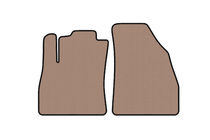 Fiat Fiorino/Qubo 2008–2024 Främre gummimattor Carsuit (Beige) foto 1