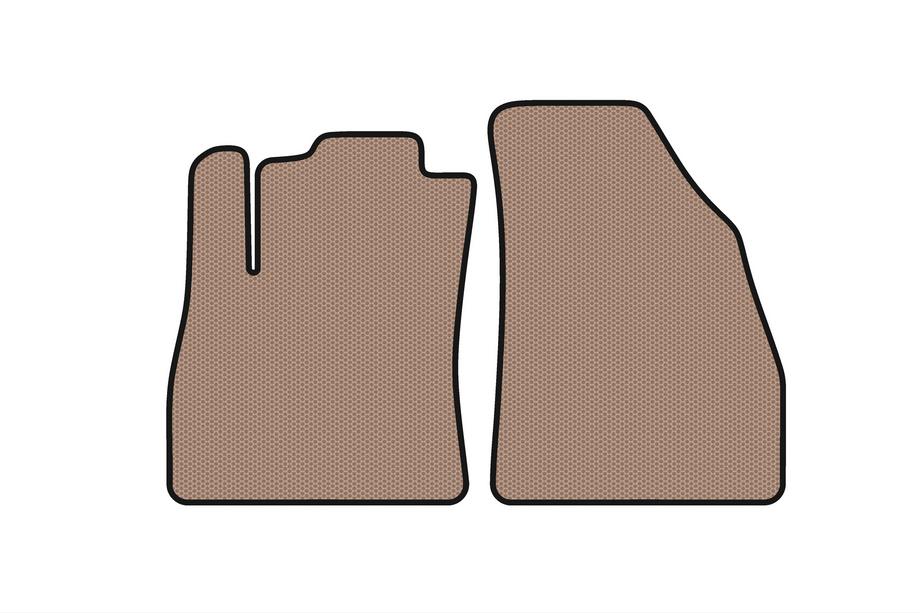 Fiat Fiorino/Qubo 2008–2024 Främre gummimattor Carsuit (Beige) Image