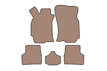 Fiat Albea 2002–2012 Gummimattor Carsuit (SD, beige) foto 1