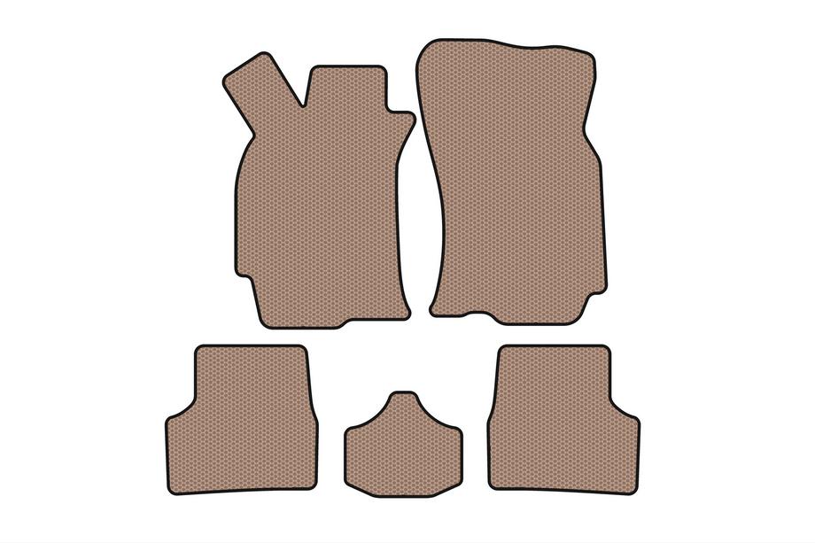 Fiat Albea 2002–2012 Gummimattor Carsuit (SD, beige) Image