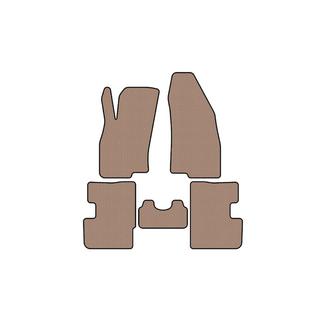 Gummimattor Carsuit (2011-2018, HB, 3-dörrars, beige) Fiat Punto Grande/EVO 2006–2018 foto 1