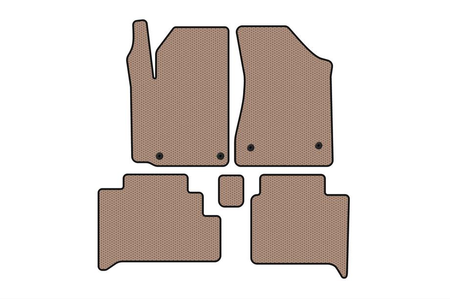 Geely GC-5 2010–2015 Gummimattor Carsuit (HB, beige) Image