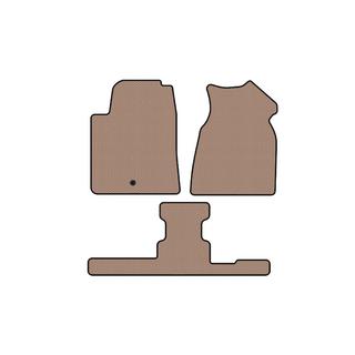 Gummimattor Carsuit (rad 1+3, 2013-2017, beige) GMC Acadia 2006–2017 foto 1