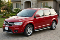Dodge Journey 2008–2020 Sidosteg Tayga Grey (2 st, aluminium) foto 1