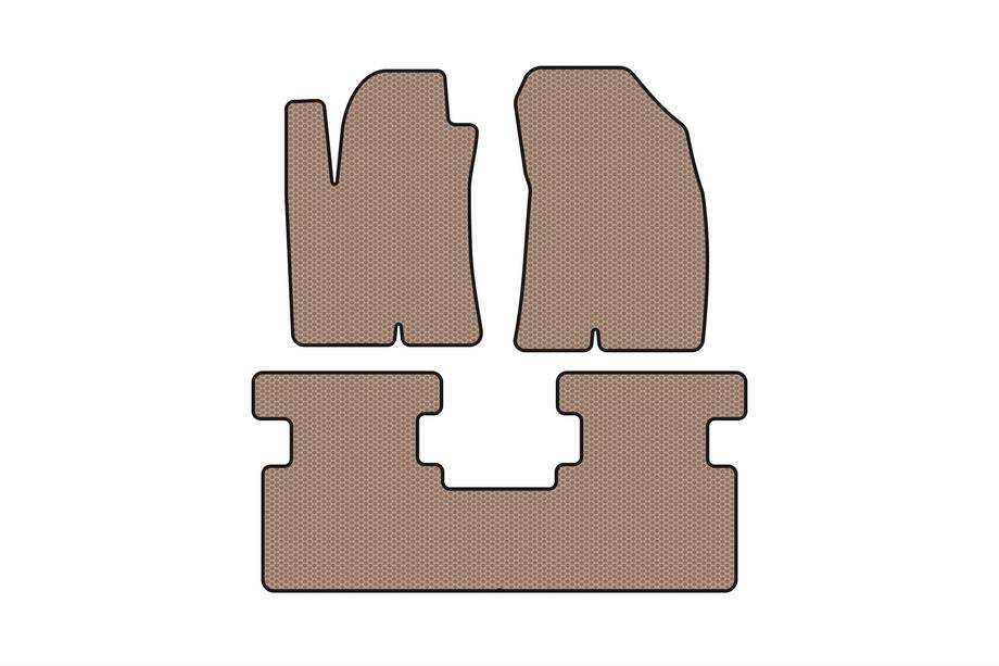 Great Wall Haval Jolion 2020– Gummimattor Carsuit (ej fyrhjulsdrift, beige) Image