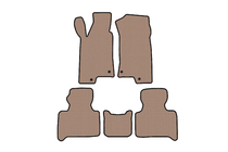 Hummer H3 2005–2010 Gummimattor Carsuit (Beige) foto 1